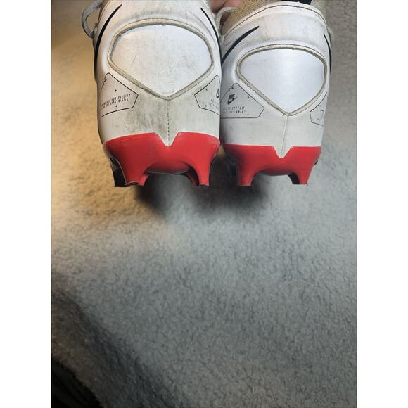 Men’s Nike Alpha Menace Elite 3 Pro M 10 Football Cleats White Red CT6649-103 - Picture 10 of 15